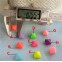 F027 Colorful Sew on Spikes 10.5mm 1000pcs/bag