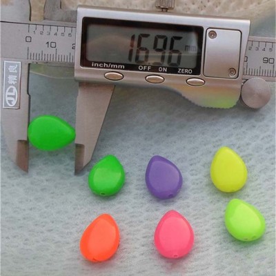 F1713 Drop ABS Sew Spikes 17x13mm 1000pcs/bag