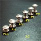 DS7425 7X4X2.5mm Dome Head Stainless Steel Chicago Screw Posts    100 pcs/Bag